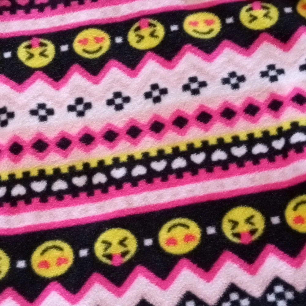 Children's Place fleece emoji quarter zip jacket